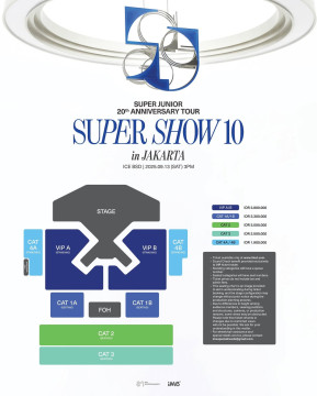 Harga Tiket Konser Super Junior (instagram)